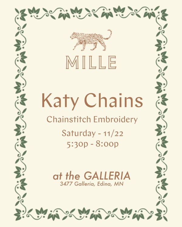 CHAINSTITCHING EVENT - KATY CHAINS NOV 22ND — view 1