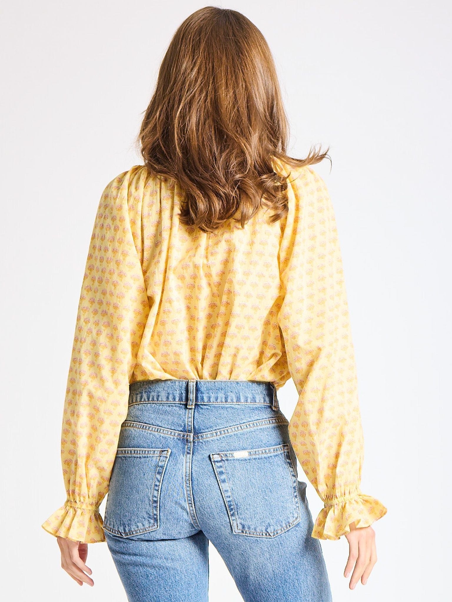MILLE Clothing Ada Top in Buttercup