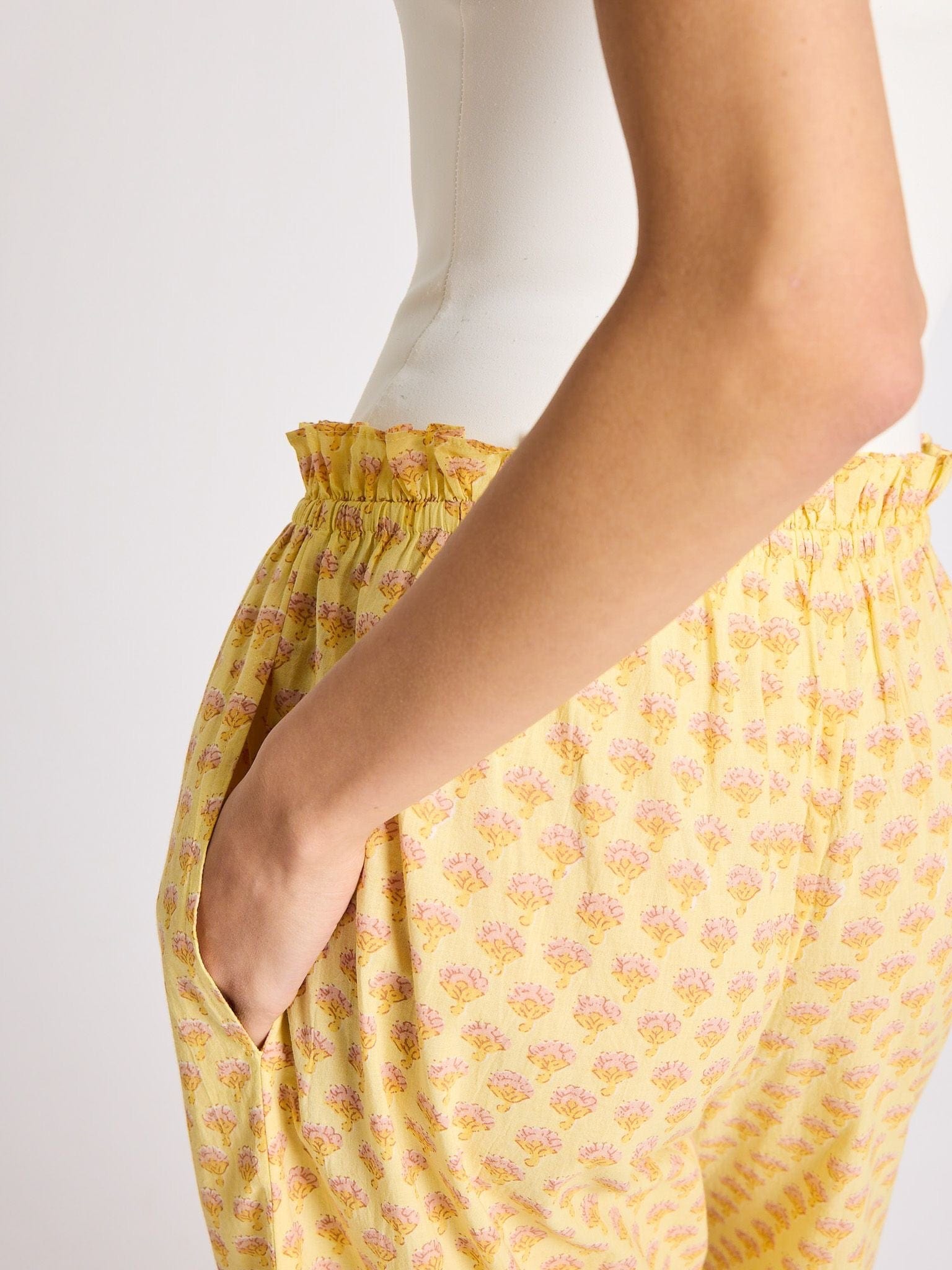 MILLE Clothing Addie Pant in Buttercup