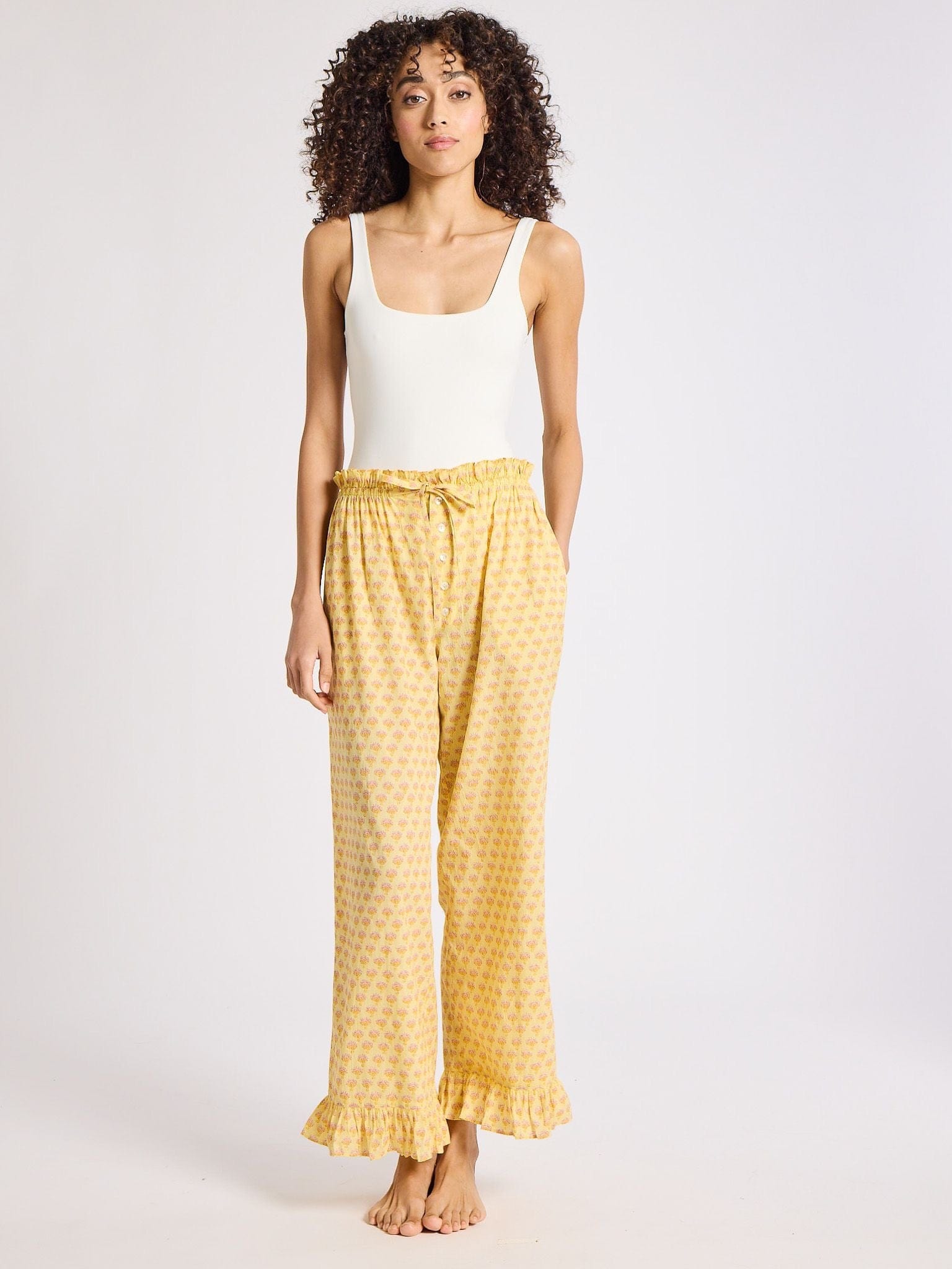 MILLE Clothing Addie Pant in Buttercup