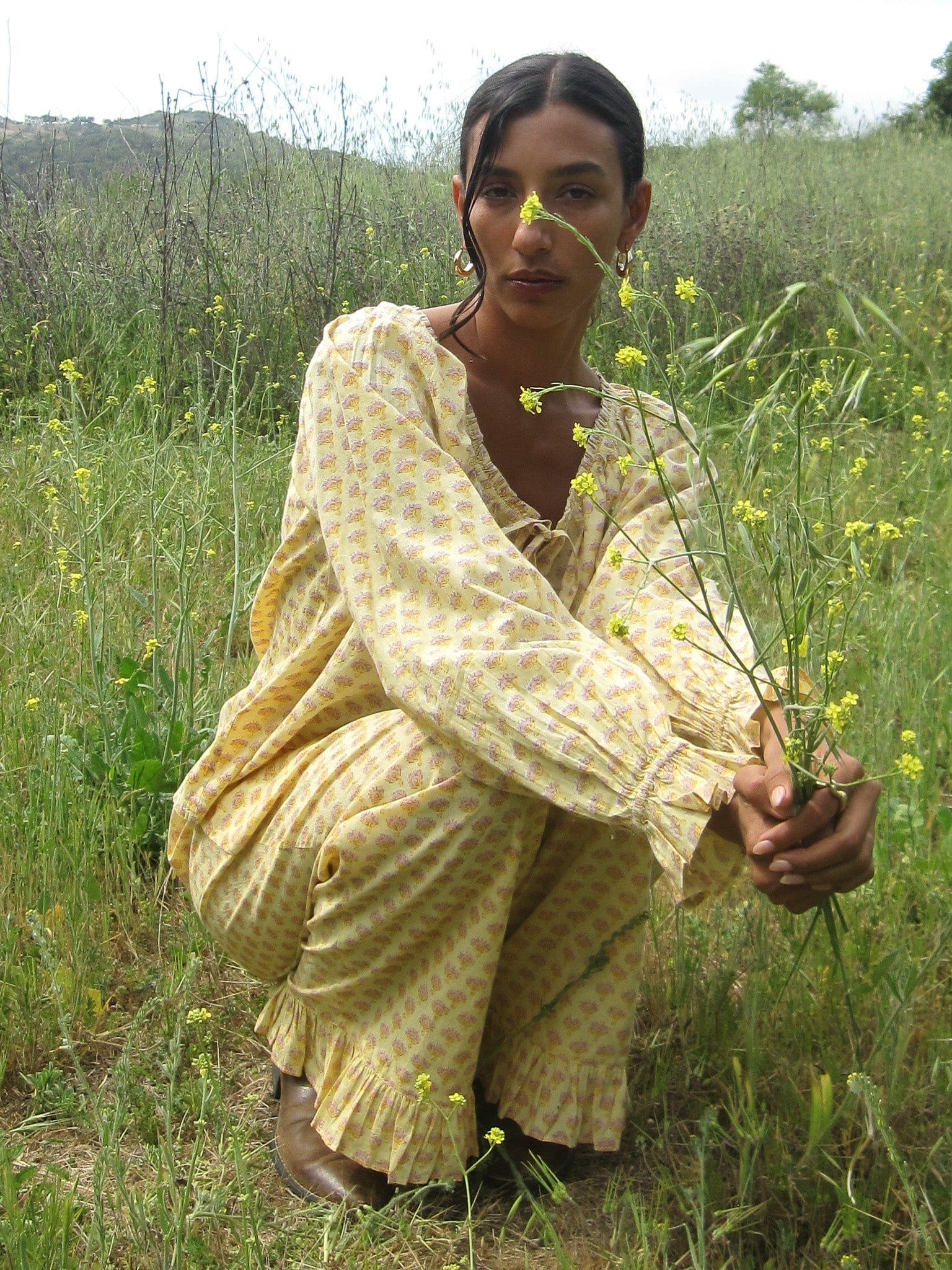 MILLE Clothing Addie Pant in Buttercup
