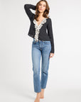 MILLE Clothing Adelaide Top in Black & White Dot