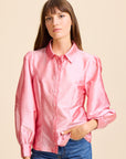 MILLE Clothing Adeline Top in Peony Taffeta