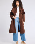 MILLE Clothing Alina Coat in Chocolate