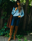 MILLE Clothing Alina Coat in Chocolate