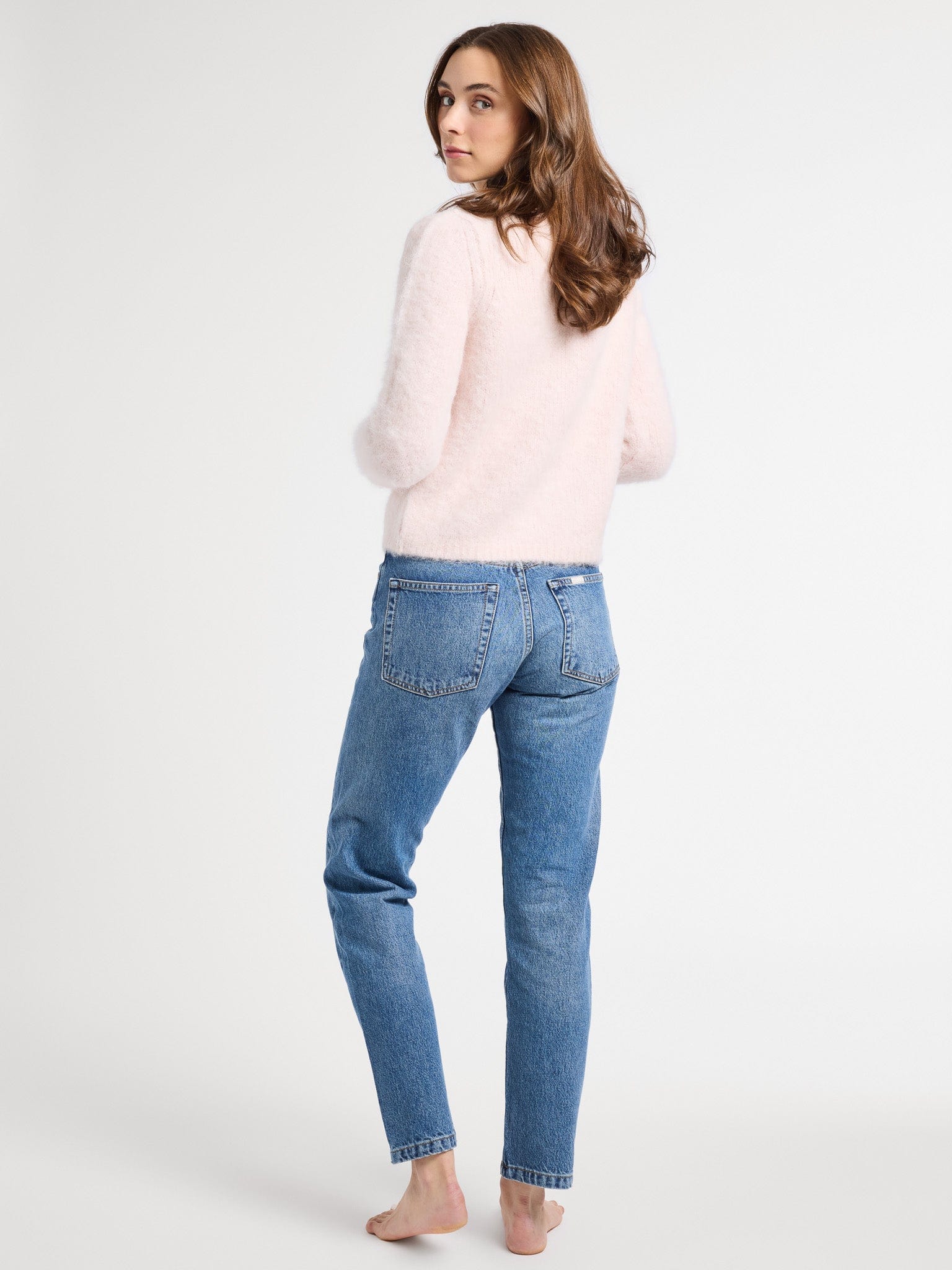 MILLE Clothing Aline Pullover in Rosewater