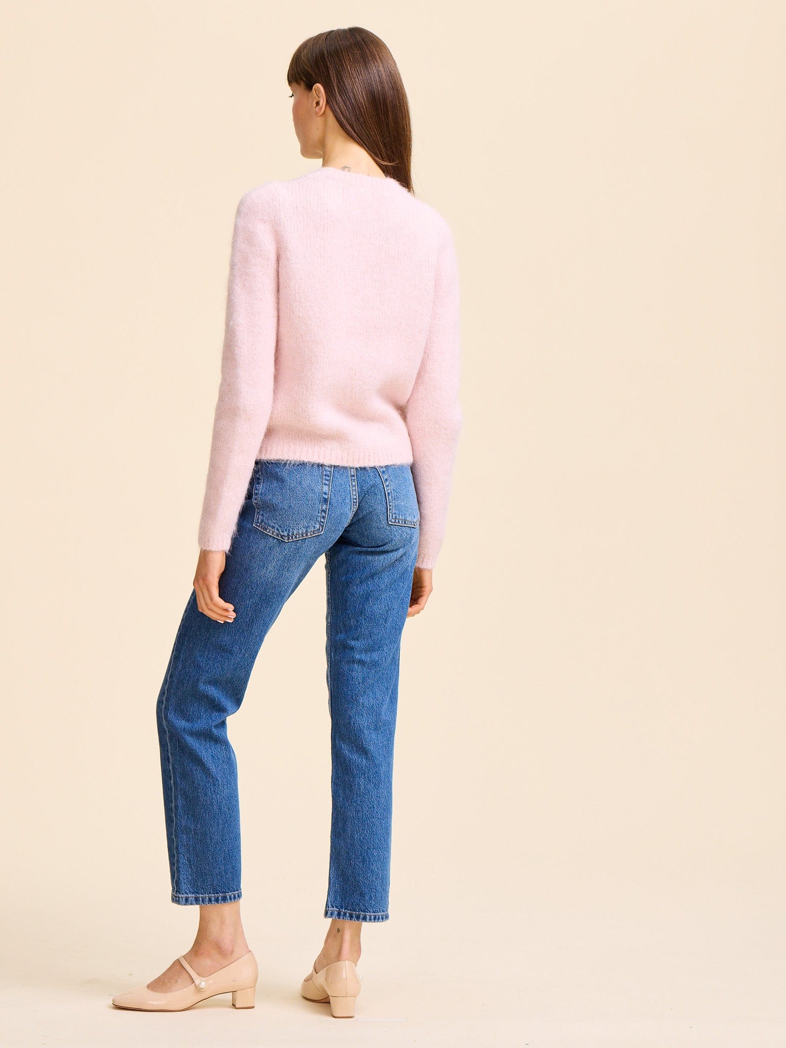 MILLE Clothing Aline Pullover in Rosewater
