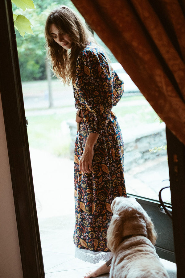 Allegra Dress in Star Floral — view 14
