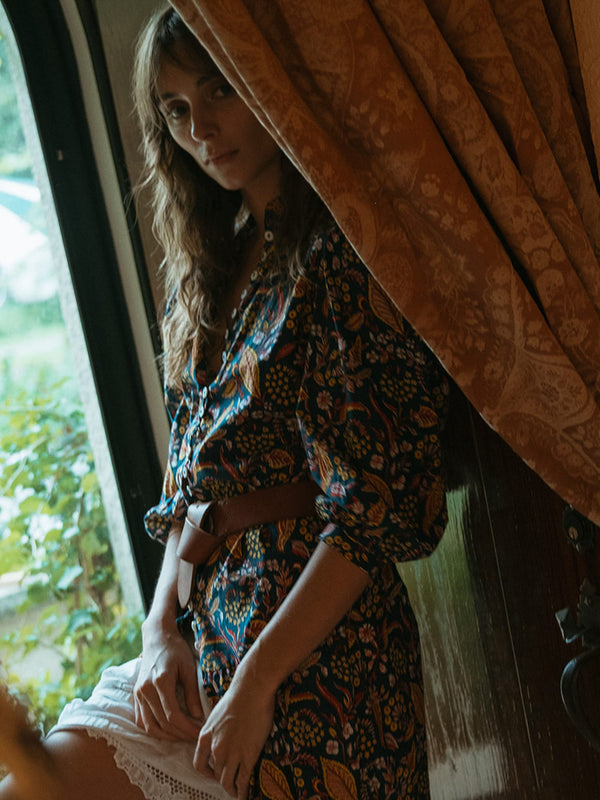 Allegra Dress in Star Floral — view 16