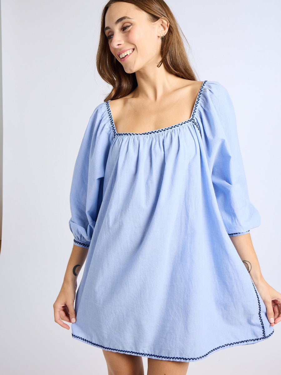 Alma Dress in Ciel