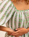 MILLE Clothing Alma Dress in Sweet Pea Stripe
