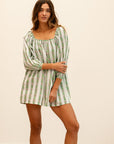 MILLE Clothing Alma Dress in Sweet Pea Stripe