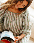 MILLE Clothing Alma Dress in Sweet Pea Stripe