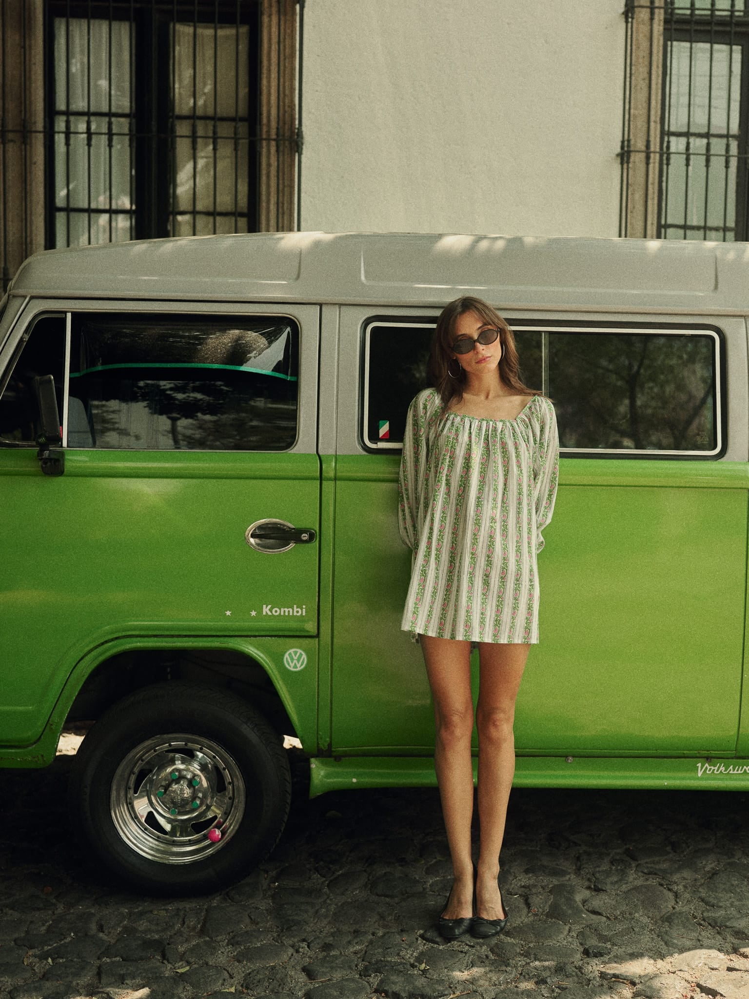 MILLE Clothing Alma Dress in Sweet Pea Stripe