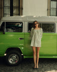 MILLE Clothing Alma Dress in Sweet Pea Stripe
