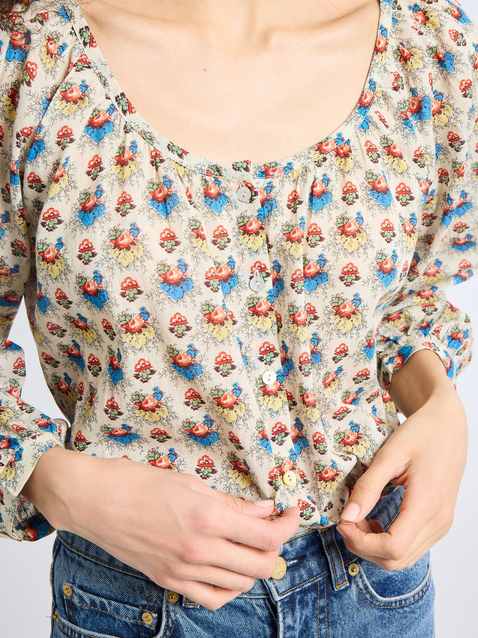 MILLE Clothing Aly Top in Cottage