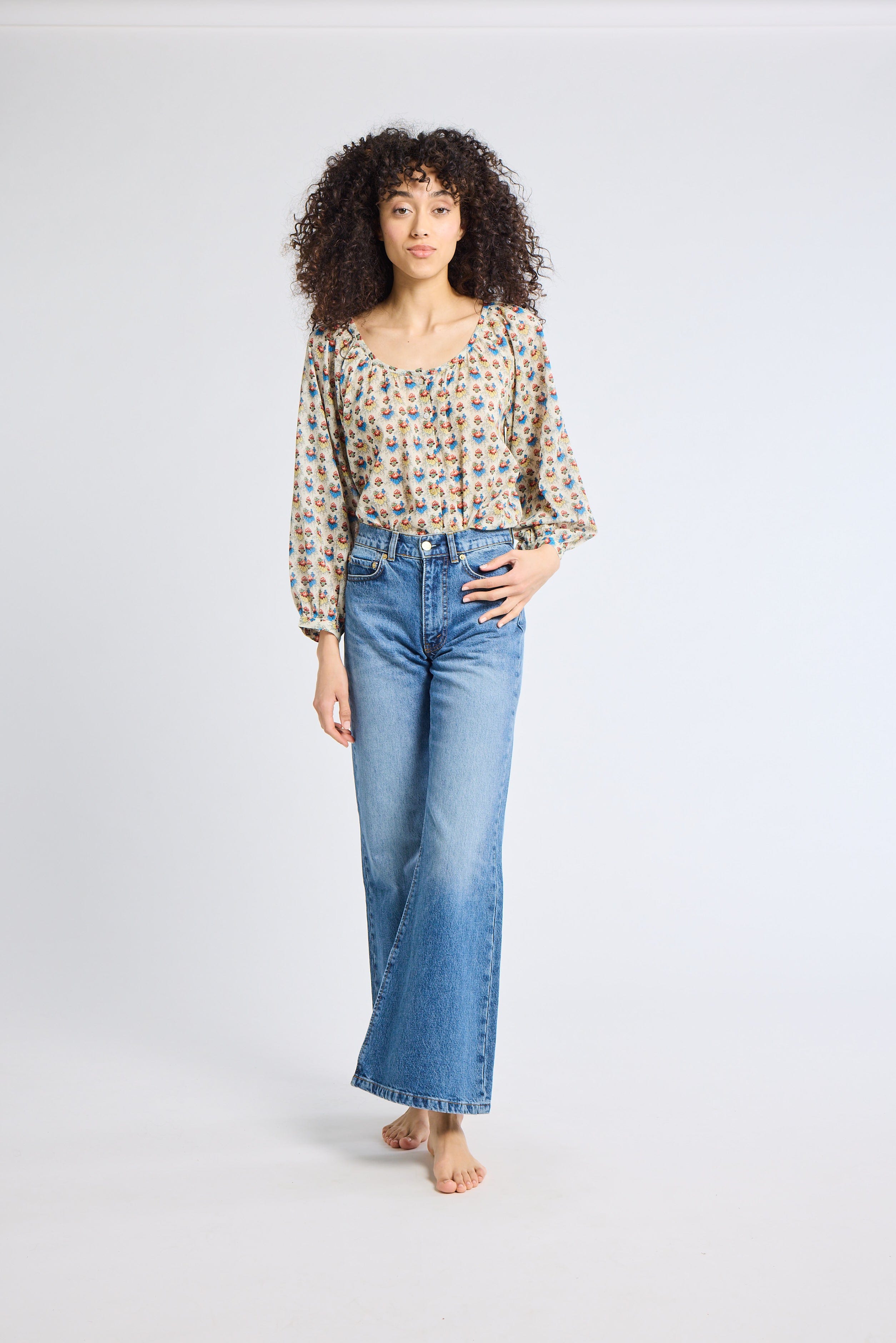 MILLE Clothing Aly Top in Cottage