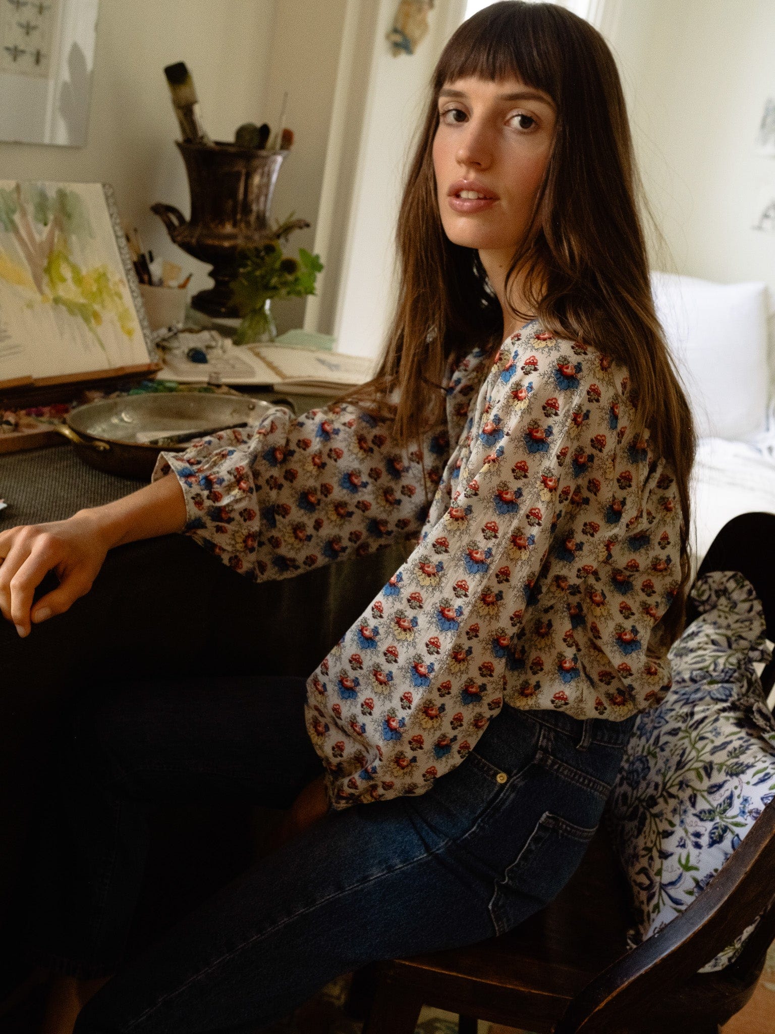 MILLE Clothing Aly Top in Cottage