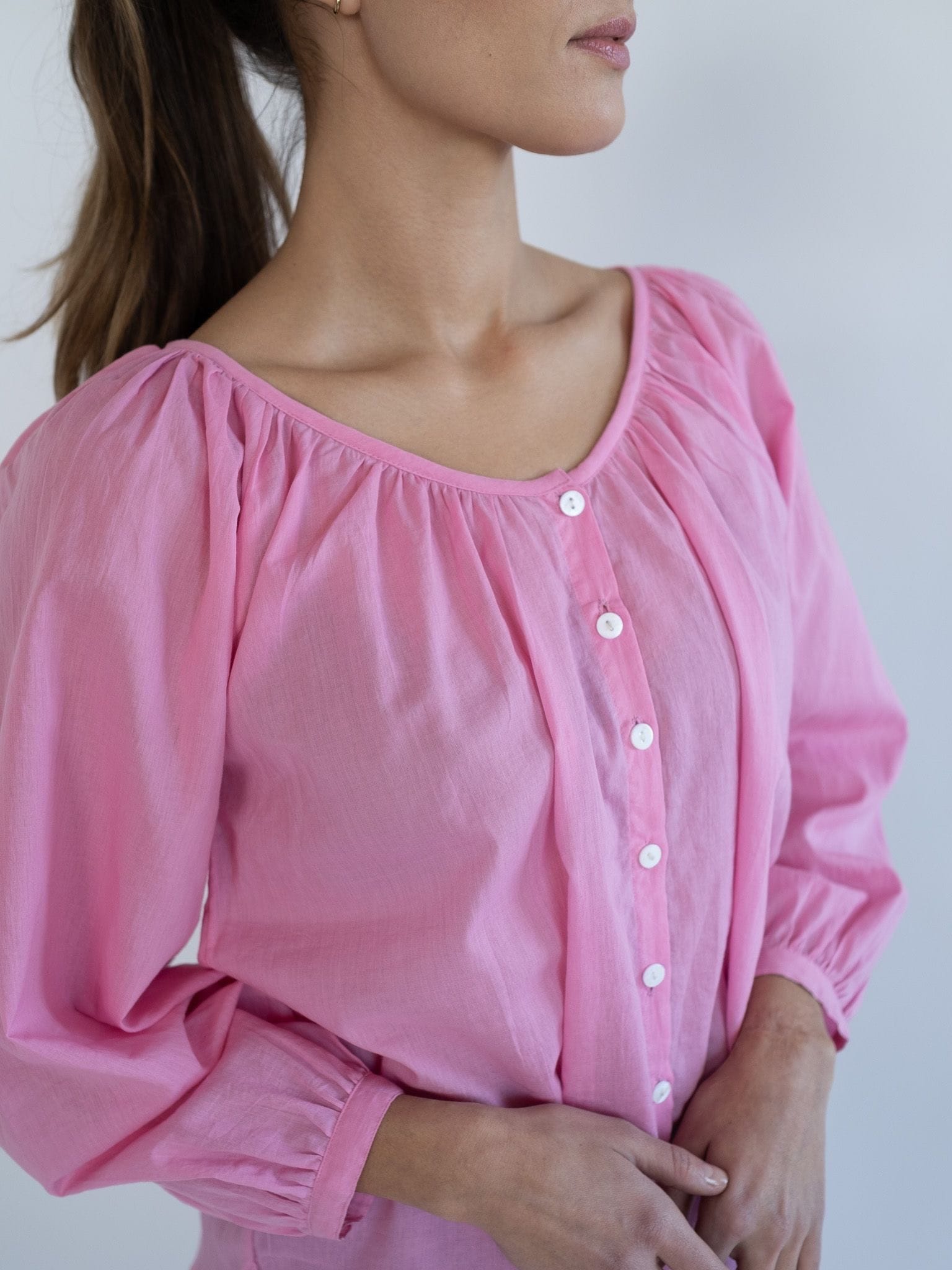 MILLE Clothing Aly Top in Peony