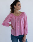 MILLE Clothing Aly Top in Peony