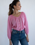MILLE Clothing Aly Top in Peony