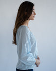 MILLE Clothing Aly Top in Sky
