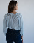 MILLE Clothing Aly Top in Sky