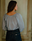 MILLE Clothing Aly Top in Sky