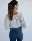 MILLE Clothing Aly Top in White