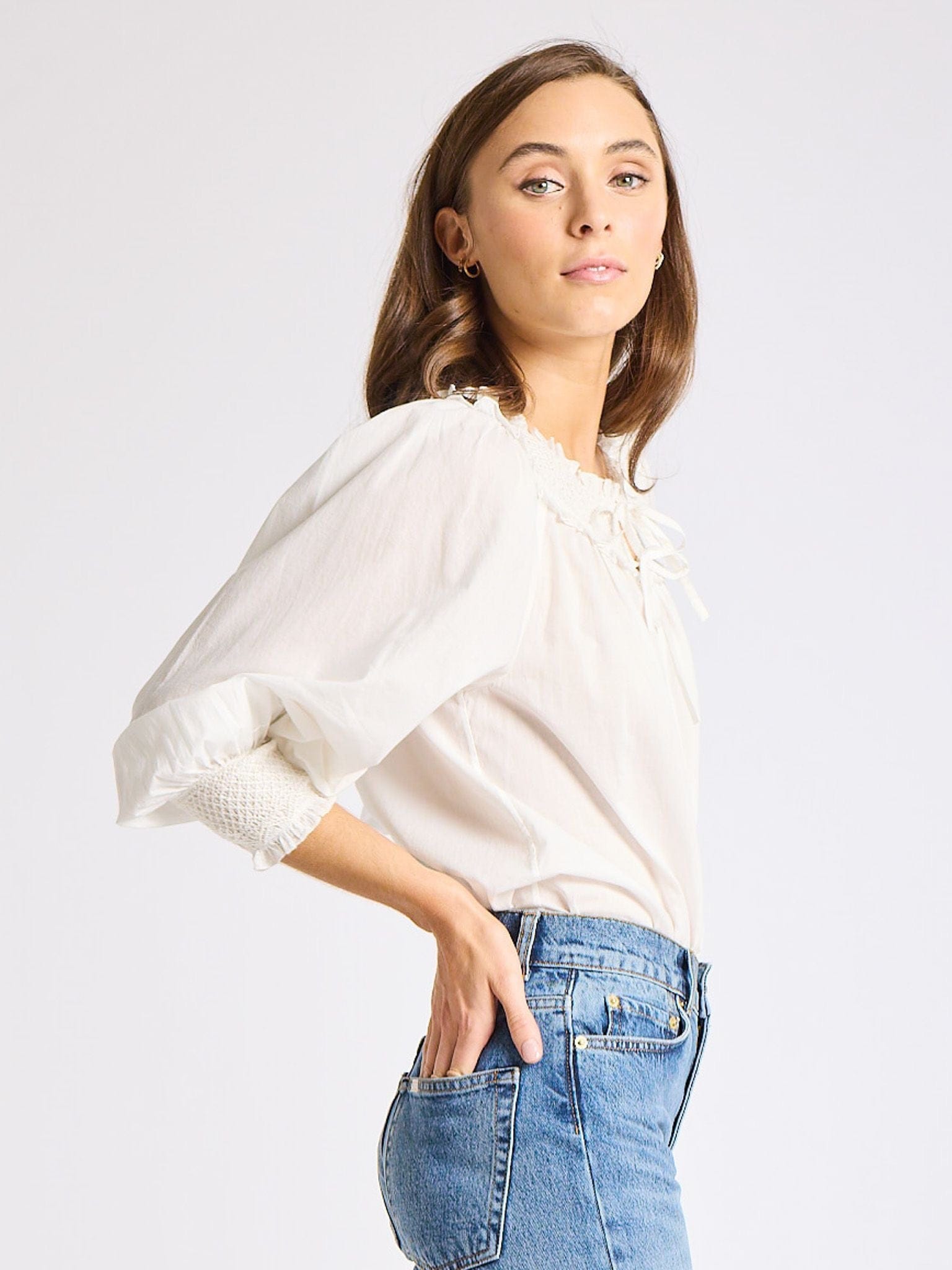 MILLE Clothing Amari Top in White