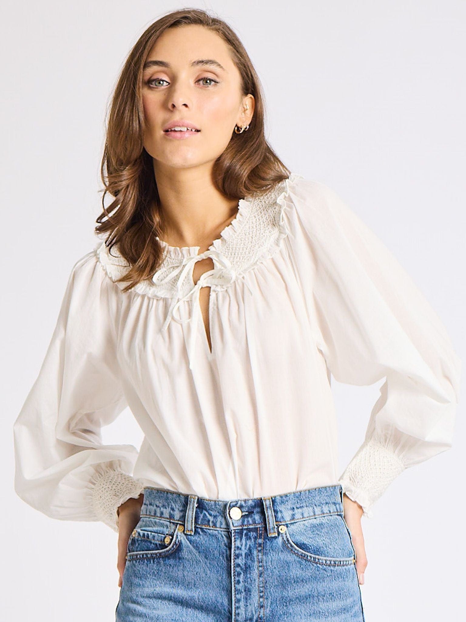 MILLE Clothing Amari Top in White
