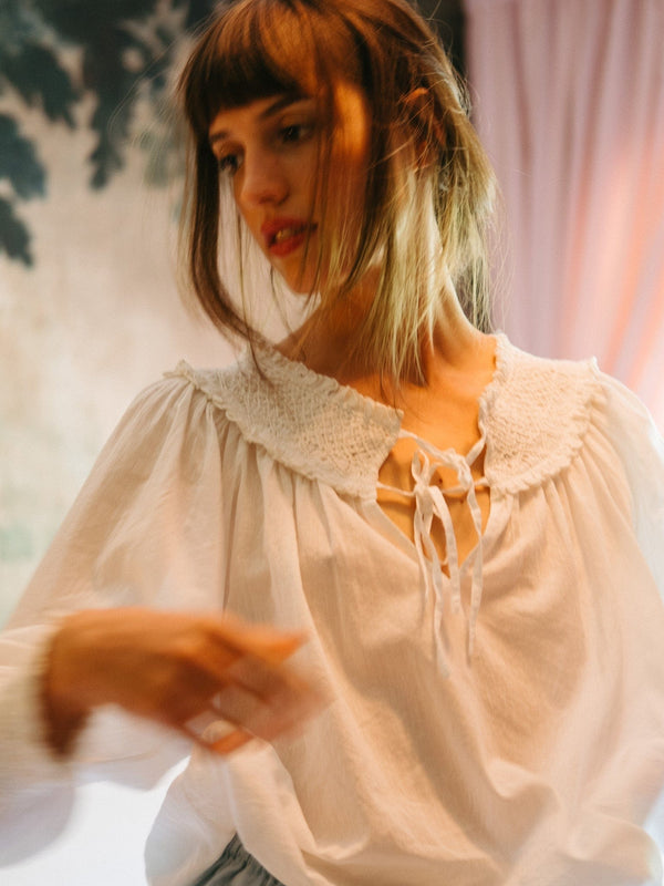 Amari Top in White — view 2