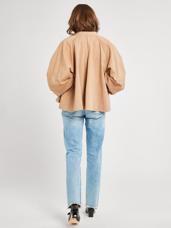 Amie Coat in Almond — view 5
