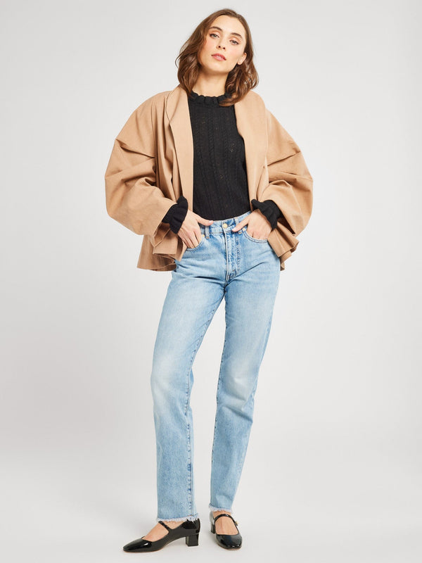 Amie Coat in Almond — view 6