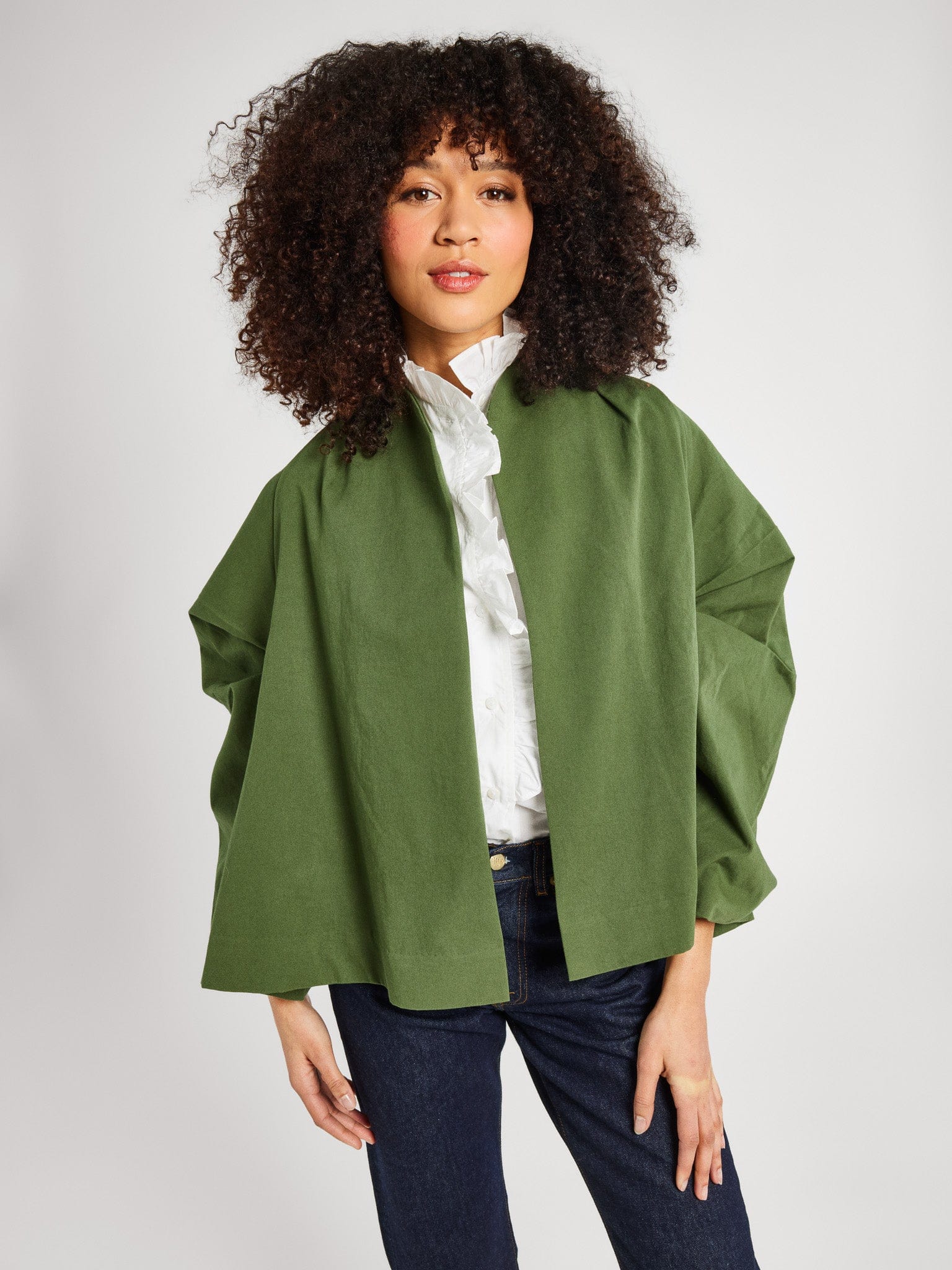 MILLE Clothing Amie Coat in Olive