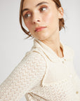 MILLE Clothing Andie Cardigan in Ivory