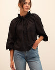 MILLE Clothing Annette Top in Black