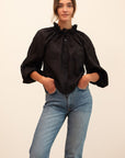 MILLE Clothing Annette Top in Black