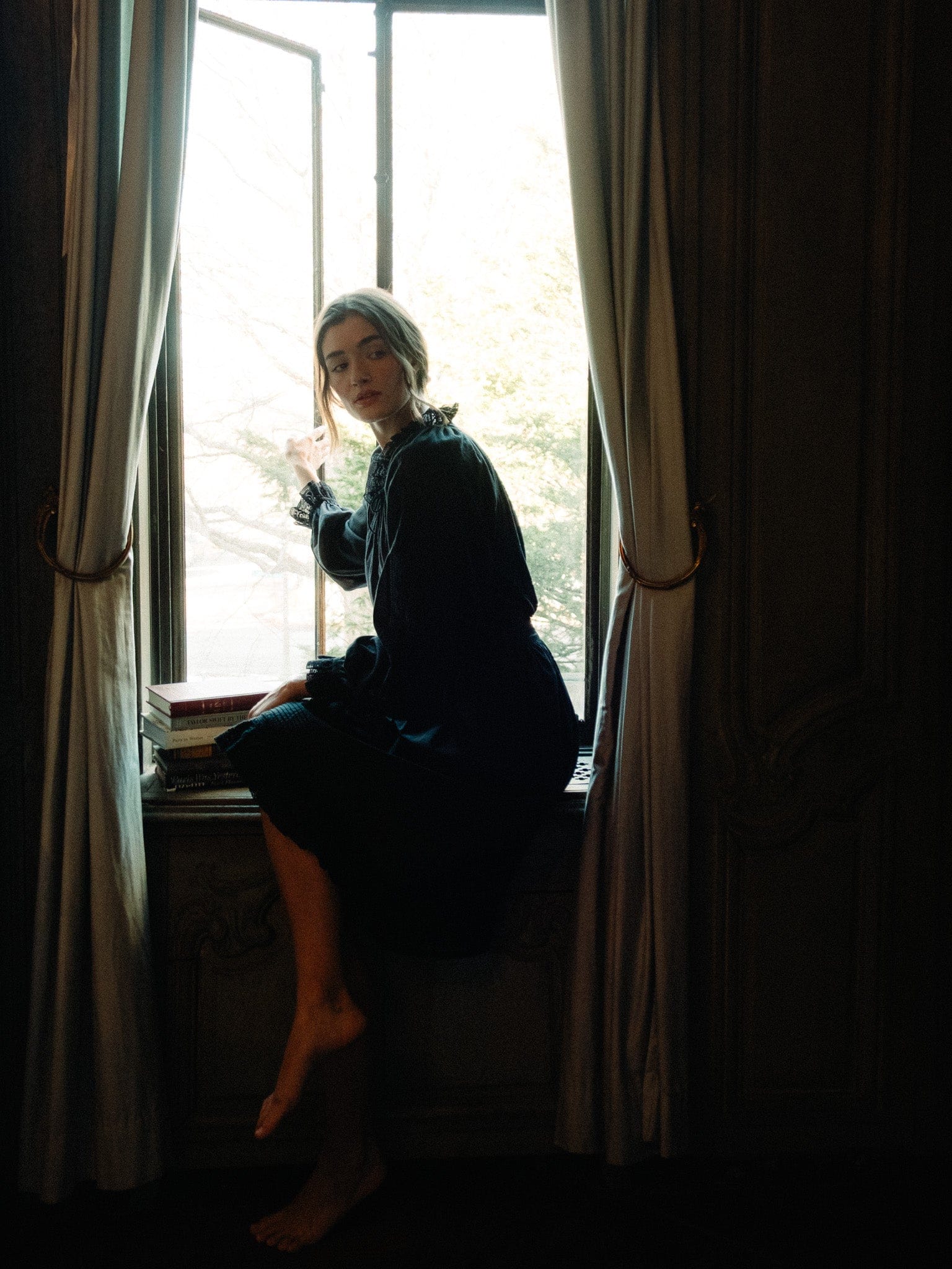 MILLE Clothing Annette Top in Black