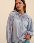 MILLE Clothing Annette Top in Sky