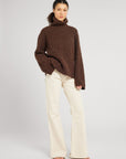 MILLE Clothing Annika Turtleneck in Cocoa