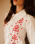 MILLE Clothing Annina Top in Folk Embroidery