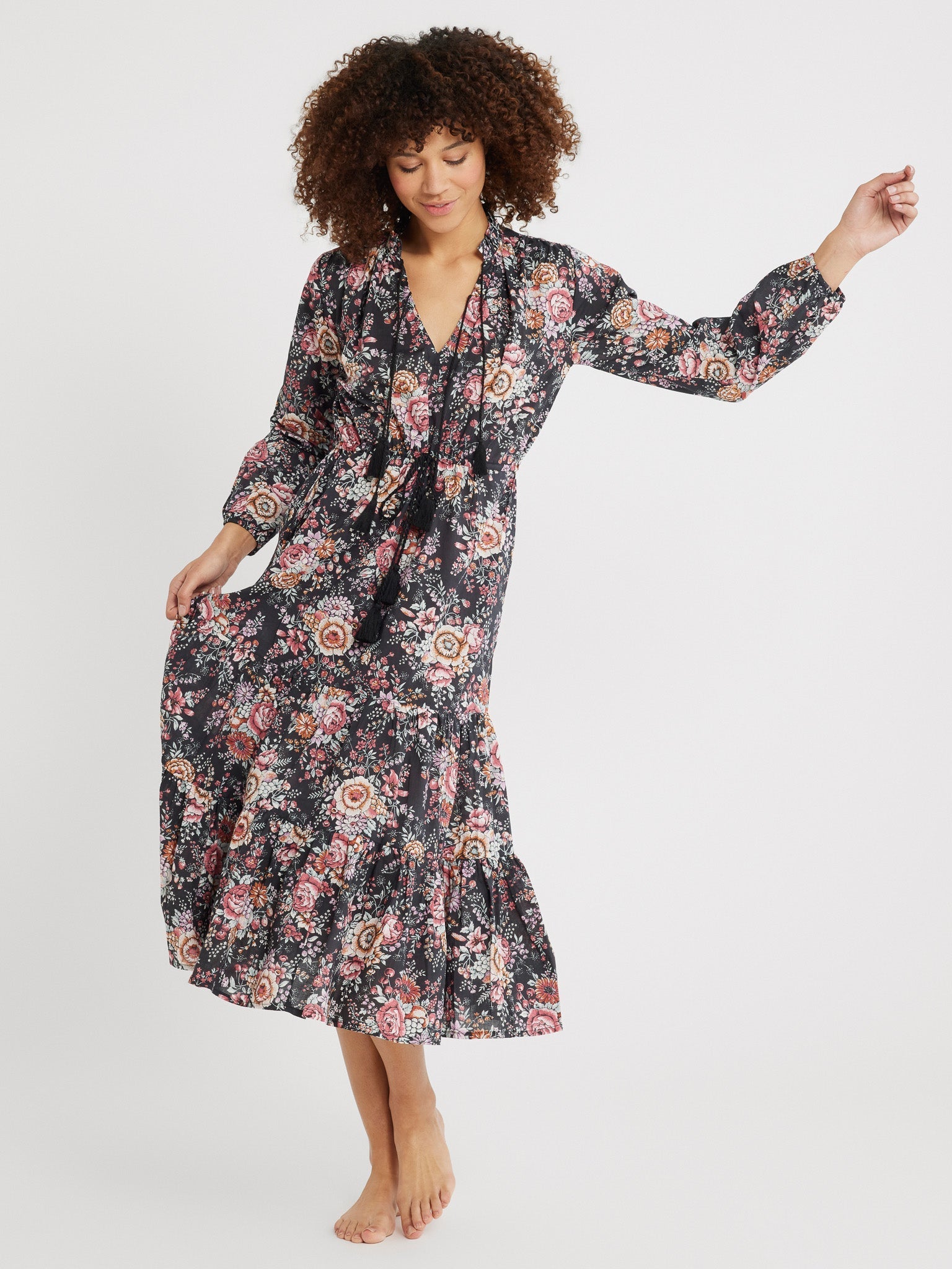 MILLE Clothing Astrid Dress in Bloomsbury