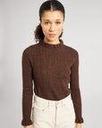 MILLE Clothing Aurora Pullover in Cocoa