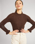 MILLE Clothing Aurora Pullover in Cocoa