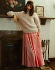 MILLE Clothing Ayla Skirt in Peony Taffeta