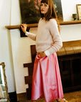 MILLE Clothing Ayla Skirt in Peony Taffeta