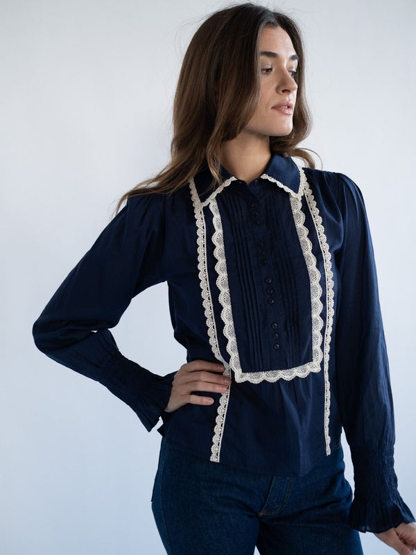 Bella Top in Peacoat — view 4