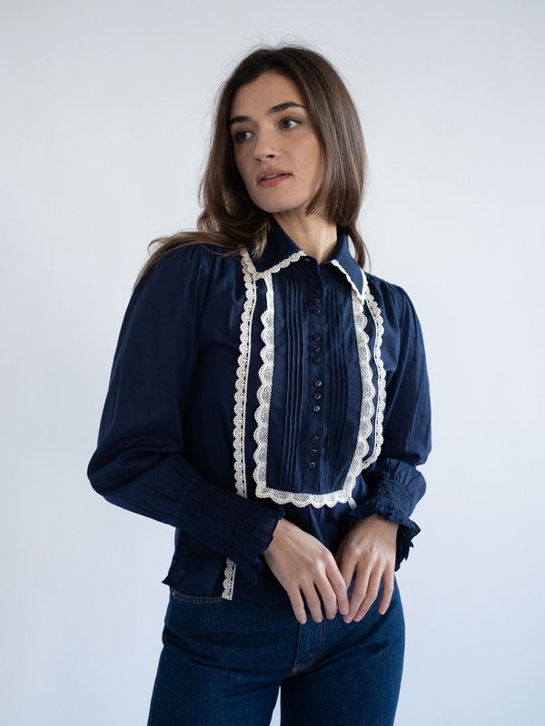 Bella Top in Peacoat — view 5