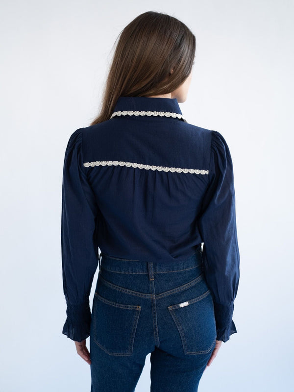 Bella Top in Peacoat — view 7